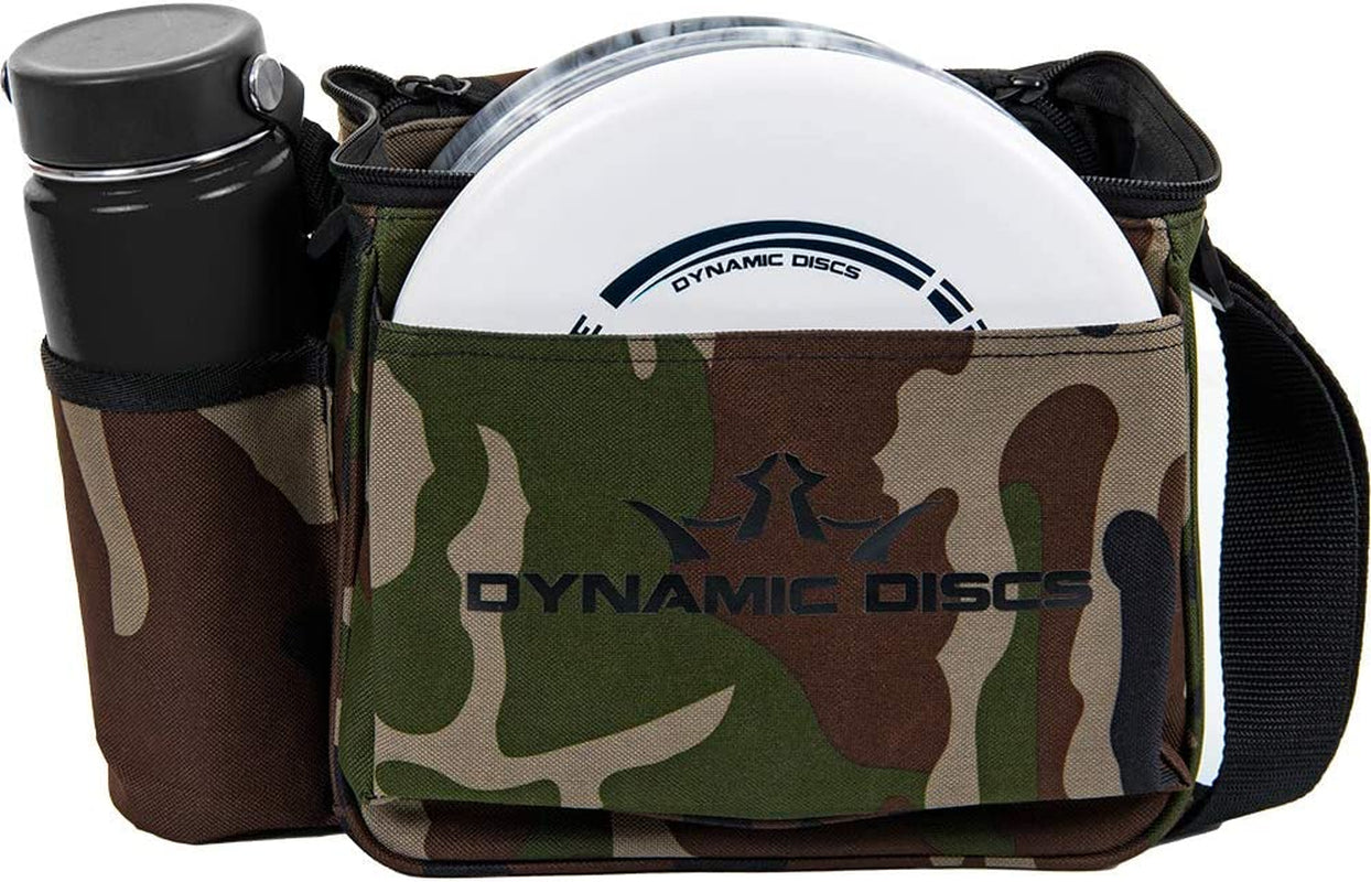 Dynamic Discs Cadet Disc Golf Shoulder Bag, Sling Disc Golf Bag, Frisbee Golf Discs Set, Sports Bag, Lightweight & Durable, 10-12 Disc Capacity