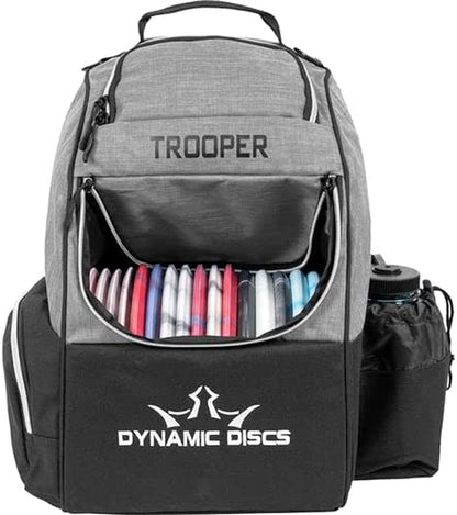 Trooper Disc Golf Backpack, Disc Golf Bag, Frisbee Golf Discs Set, Sports Bag, Lightweight & Durable, 18+ Disc Capacity