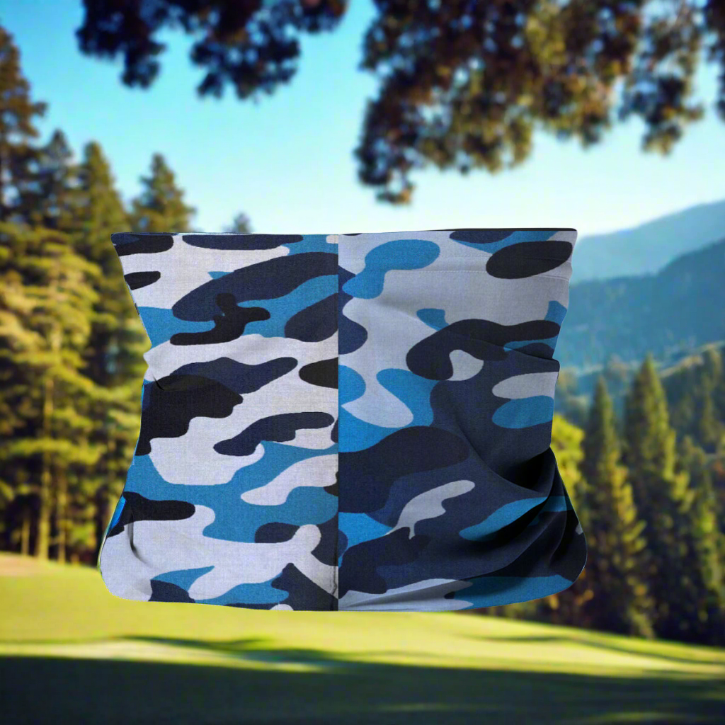 Neck Gaiter - Camo Blue